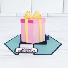 impossible card birthday present