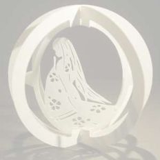 one layered pop up sphere kaguya