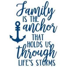 family is the anchor