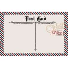 post card