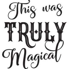 this was truly magical