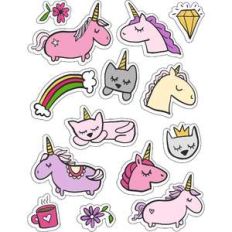 ml unicorn love stickers