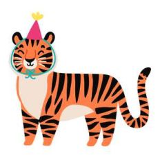 birthday tiger