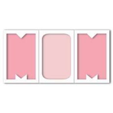 'mom' word photo frames