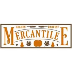 golden harvest mercantile sign