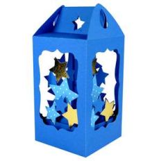 star filled lantern
