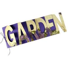 garden letters booklet mini album