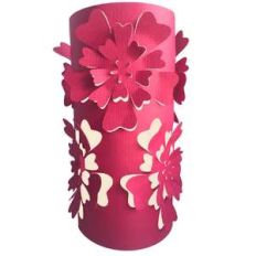 rose 3d lantern