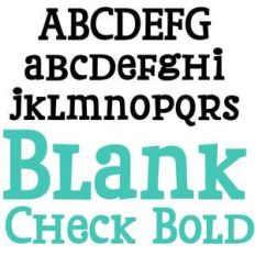 pn blank check bold