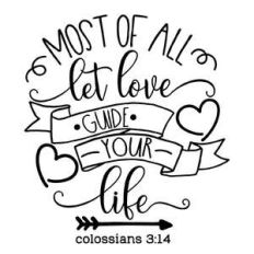 let love guide your life