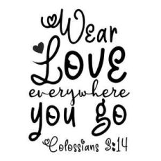 wear love everywhere you go