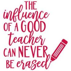 the influence of a good teacher