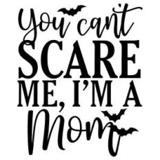 you can't scare me, i'm a mom