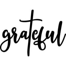 grateful with cross