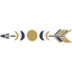 moon phases arrow
