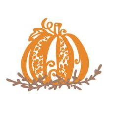 pumpkin with patterns