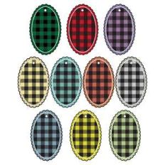 buffalo plaid gift tags