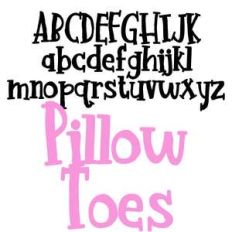 pn pillow toes
