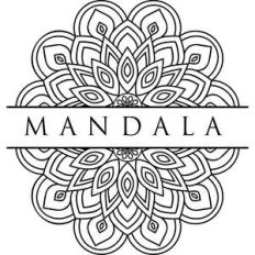 budding mandala title nameplate
