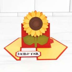 impossible card sunflower