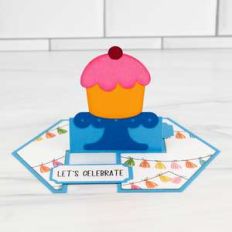 impossible card cupcake
