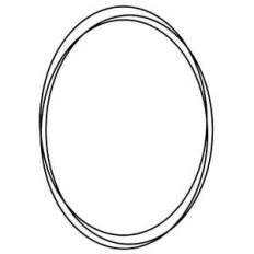 oval sketch frame