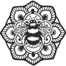 bumblebee mandala