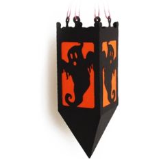 hanging ghost lantern