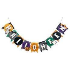 layered halloween banner