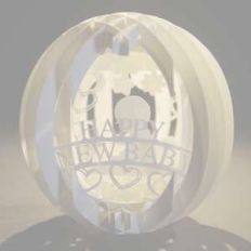 four layered pop up sphere baby