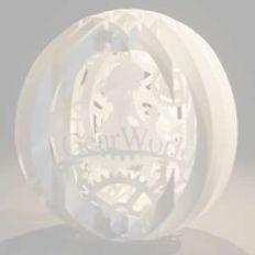 four layered pop up sphere gear