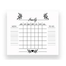 printable family calendar