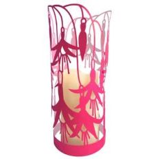 fuchsia flower lantern