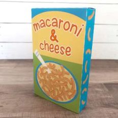 macaroni and cheese play food