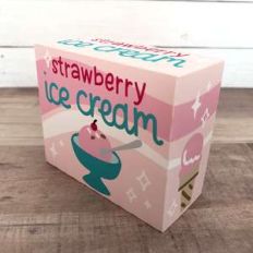 strawberry ice cream play food
