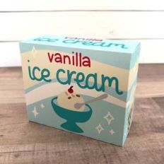 vanilla ice cream play food
