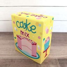 cake mix play food