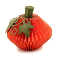 pumpkin pleated 3d form