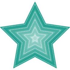 stitched nesting star