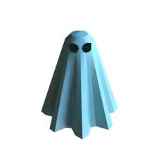 halloween white ghost