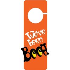 we've been boo'd doorhangar