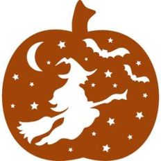 halloween witch pumpkin