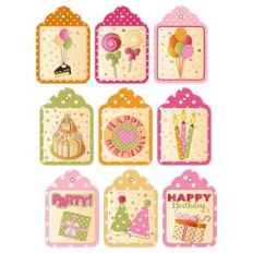 birthday gift tags