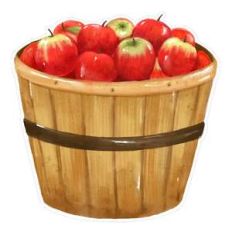 apple barrel watercolor
