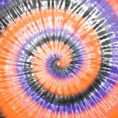 halloween tie-dye
