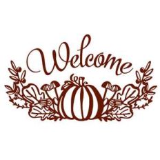 autumn door sign