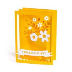 congratulations accordion card