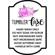 peony care instructions tag