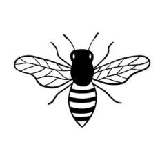 cute bumble bee clip art