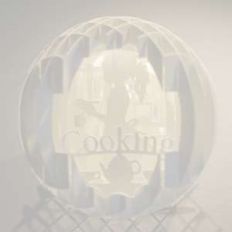 four layered pop up sphere cooking pro